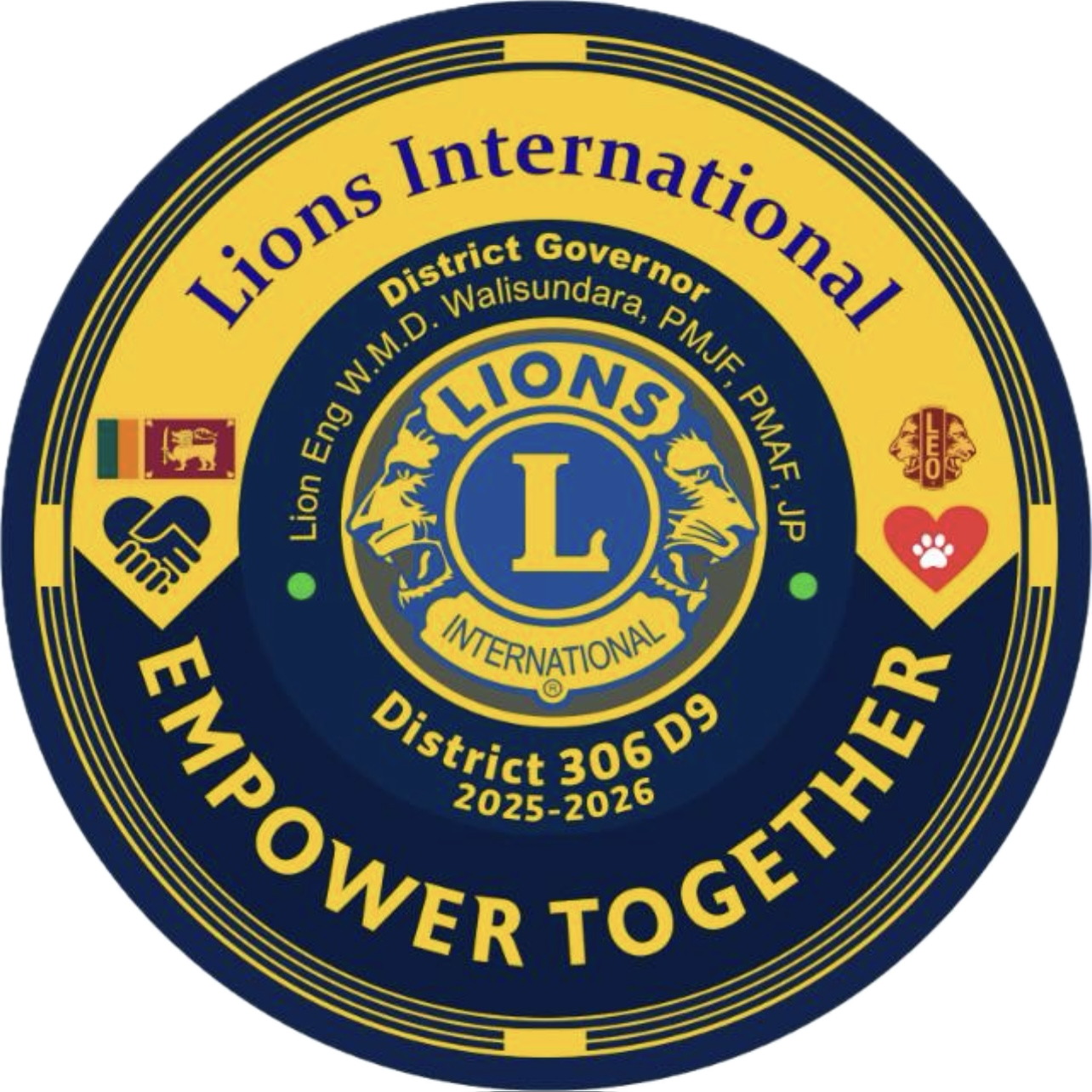 Lions District 306D9 Logo